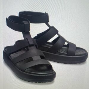 Crocs Brooklyn Luxe Gladiator Slide Sandal Women’s Size 7